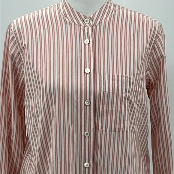 Closed Striped Cotton Button Front Long Sleeve Shirt - NWOT - Size XS - Picture 2 of 7